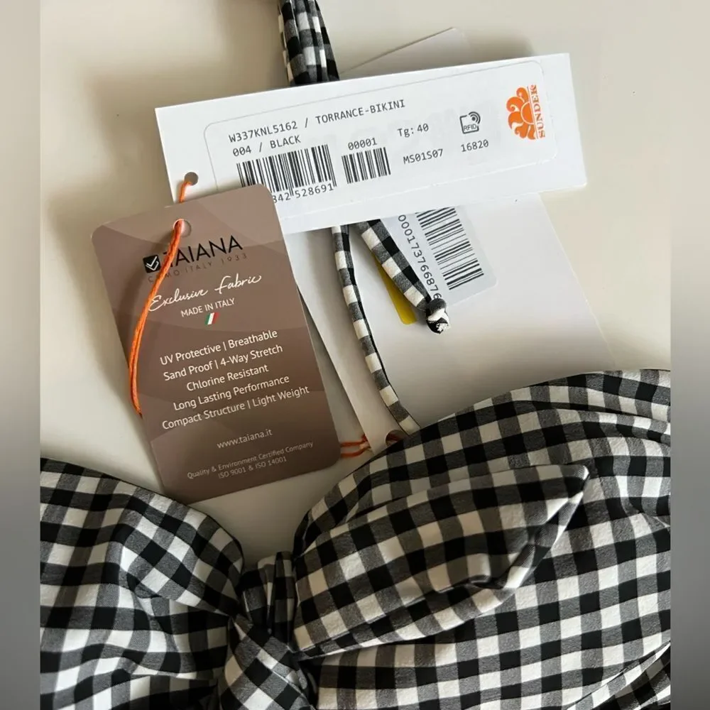Sundek Checked Bikini 2 Piece